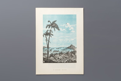 'Gravures sur Bois de la Chine Nouvelle': 40 woodcuts, dated 1956, and 'Baishi Lao Ren Hua Ce': 7 woodblock prints after Qi Baishi, Rong Bao Zhai 荣宝斋 studio, 20th C.