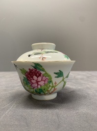 Nine Chinese famille rose wares, 19/20th C.