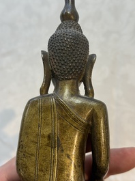 An inscribed Burmese bronze Buddha, Tai Yai, 19th C.