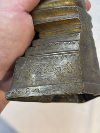 An inscribed Burmese bronze Buddha, Tai Yai, 19th C.