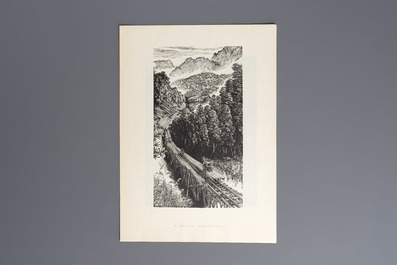 'Gravures sur Bois de la Chine Nouvelle': 40 woodcuts, dated 1956, and 'Baishi Lao Ren Hua Ce': 7 woodblock prints after Qi Baishi, Rong Bao Zhai 荣宝斋 studio, 20th C.