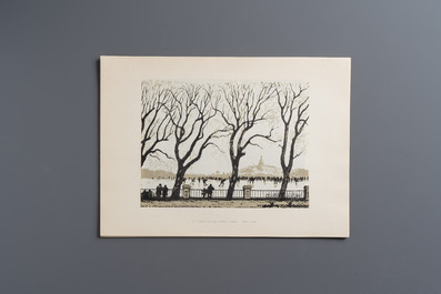 'Gravures sur Bois de la Chine Nouvelle': 40 woodcuts, dated 1956, and 'Baishi Lao Ren Hua Ce': 7 woodblock prints after Qi Baishi, Rong Bao Zhai 荣宝斋 studio, 20th C.