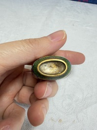 A collection of 12 Chinese cloisonn&eacute; snuff bottles with floral design, 19/20th C.