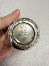 A collection of 11 Chinese silver wares, various marks, 19/20th C.