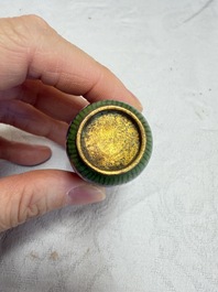 A collection of 12 Chinese cloisonn&eacute; snuff bottles with floral design, 19/20th C.