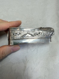 A collection of 11 Chinese silver wares, various marks, 19/20th C.