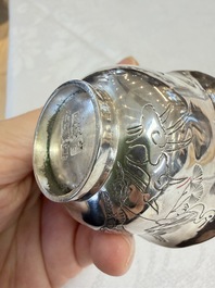 A collection of 11 Chinese silver wares, various marks, 19/20th C.