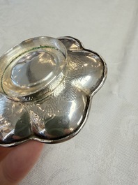 A collection of 11 Chinese silver wares, various marks, 19/20th C.