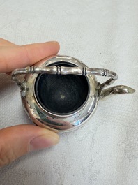 A collection of 11 Chinese silver wares, various marks, 19/20th C.