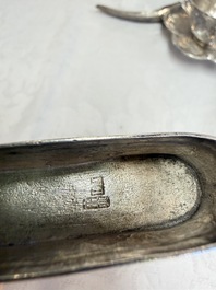 A collection of 11 Chinese silver wares, various marks, 19/20th C.