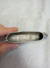 A collection of 11 Chinese silver wares, various marks, 19/20th C.