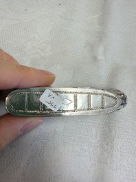 A collection of 11 Chinese silver wares, various marks, 19/20th C.