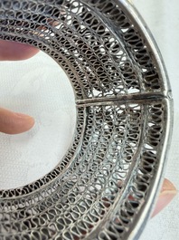 A collection of 11 Chinese silver wares, various marks, 19/20th C.