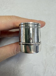 A collection of 11 Chinese silver wares, various marks, 19/20th C.