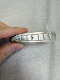 A collection of 11 Chinese silver wares, various marks, 19/20th C.