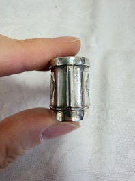 A collection of 11 Chinese silver wares, various marks, 19/20th C.