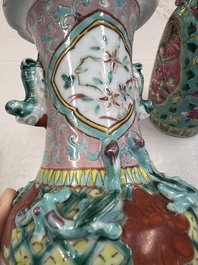 A group of 10 Chinese famille rose wares for the Straits or Peranakan market, various marks, 19/20th C.