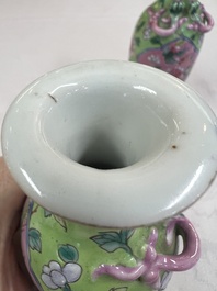A group of 10 Chinese famille rose wares for the Straits or Peranakan market, various marks, 19/20th C.