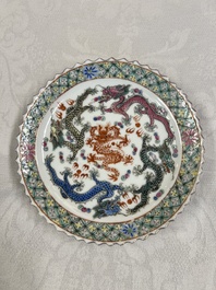 A group of 10 Chinese famille rose wares for the Straits or Peranakan market, various marks, 19/20th C.