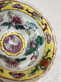 A group of 10 Chinese famille rose wares for the Straits or Peranakan market, various marks, 19/20th C.