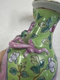 A group of 10 Chinese famille rose wares for the Straits or Peranakan market, various marks, 19/20th C.