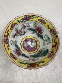 A group of 10 Chinese famille rose wares for the Straits or Peranakan market, various marks, 19/20th C.