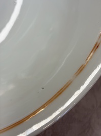 A Chinese famille rose 'Baragon Tumed' bowl, Baragon Tumed mark, Republic