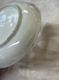 A Chinese armorial export 12-piece tea service with crowned monograms, Qianlong