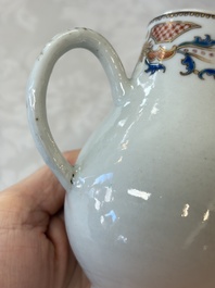 A Chinese armorial export 12-piece tea service with crowned monograms, Qianlong