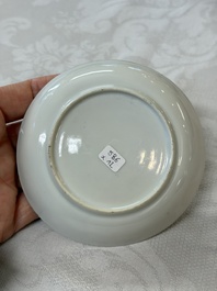 A Chinese armorial export 12-piece tea service with crowned monograms, Qianlong