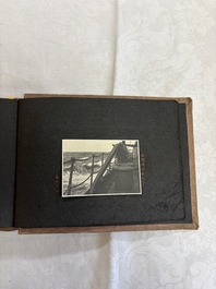 Five photo albums on the Imperial Japanese Navy, compiled by a naval captain, 1919-1940
