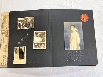 Three photo albums on the Imperial Japanese Army, Second Sino-Japanese War, 1937-1945