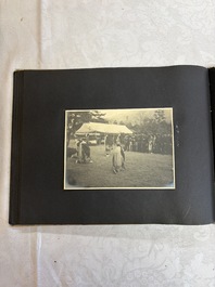 Five photo albums on the Imperial Japanese Navy, compiled by a naval captain, 1919-1940