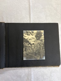 Five photo albums on the Imperial Japanese Navy, compiled by a naval captain, 1919-1940
