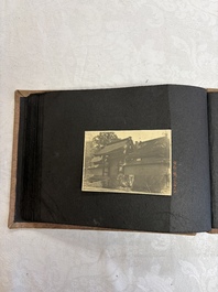 Five photo albums on the Imperial Japanese Navy, compiled by a naval captain, 1919-1940