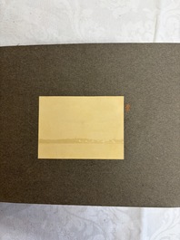 Five photo albums on the Imperial Japanese Navy, compiled by a naval captain, 1919-1940