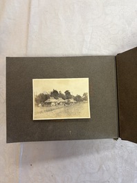 Five photo albums on the Imperial Japanese Navy, compiled by a naval captain, 1919-1940