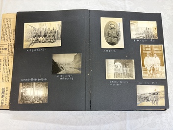 Three photo albums on the Imperial Japanese Army, Second Sino-Japanese War, 1937-1945