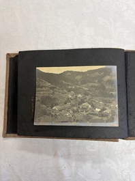 Five photo albums on the Imperial Japanese Navy, compiled by a naval captain, 1919-1940