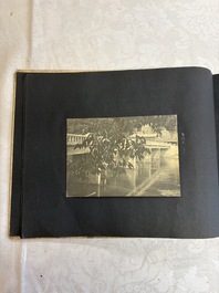 Five photo albums on the Imperial Japanese Navy, compiled by a naval captain, 1919-1940