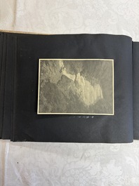 Five photo albums on the Imperial Japanese Navy, compiled by a naval captain, 1919-1940