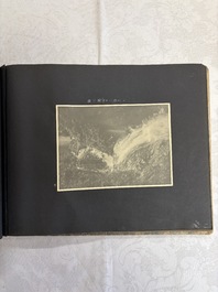 Five photo albums on the Imperial Japanese Navy, compiled by a naval captain, 1919-1940