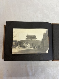 Five photo albums on the Imperial Japanese Navy, compiled by a naval captain, 1919-1940
