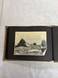 Five photo albums on the Imperial Japanese Navy, compiled by a naval captain, 1919-1940