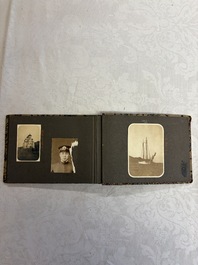 Five photo albums on the Imperial Japanese Navy, compiled by a naval captain, 1919-1940