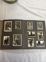 Five photo albums on the Imperial Japanese Navy, compiled by a naval captain, 1919-1940