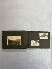 Five photo albums on the Imperial Japanese Navy, compiled by a naval captain, 1919-1940