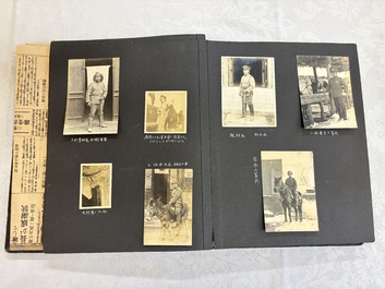 Three photo albums on the Imperial Japanese Army, Second Sino-Japanese War, 1937-1945