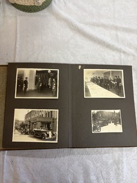 Five photo albums on the Imperial Japanese Navy, compiled by a naval captain, 1919-1940