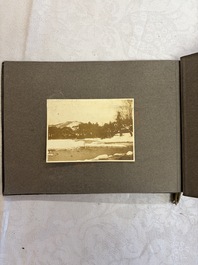 Five photo albums on the Imperial Japanese Navy, compiled by a naval captain, 1919-1940